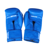 OFFICIAL BRICKHOUSE BOXING CLUB JAXON BOXING GLOVES (BLUE - 16 OUNCES)