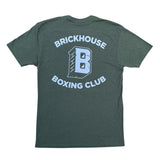 CLASSIC OG BRICKHOUSE BOXING CLUB T-SHIRT (ARMY GREEN)