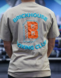 VINTAGE HEAVYWEIGHT OVERSIZED BRICKHOUSE BOXING CLUB T-SHIRT - KHAKI, ORANGE, & TEAL