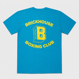CLASSIC OG BRICKHOUSE BOXING CLUB T-SHIRT (CARIBBEAN BLUE)