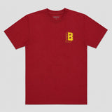 CLASSIC OG BRICKHOUSE BOXING CLUB T-SHIRT (CHERRY RED)
