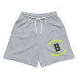 CLASSIC "B" BRICKHOUSE BOXING CLUB MESH SHORTS – NEON GREY