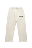 BRICKHOUSE SCRIPT STRAIGHT LEG BAGGY SWEATPANTS (CREAM)
