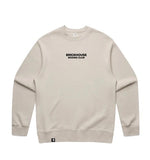 BRICKHOUSE SCRIPT CREWNECK SWEATER (CREAM)