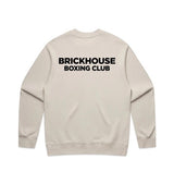 BRICKHOUSE SCRIPT CREWNECK SWEATER (CREAM)