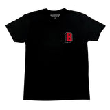 CLASSIC OG BRICKHOUSE BOXING CLUB T-SHIRT (BLACK & RED)