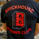 CLASSIC OG BRICKHOUSE BOXING CLUB T-SHIRT (BLACK & RED)